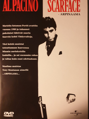 SCARFACE - ARPINAAMA DVD