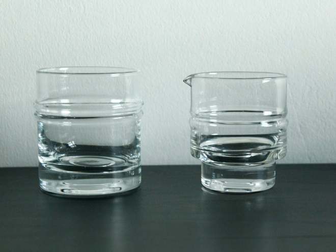 Iittala Pisararengas lasi ja kermakko