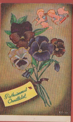 K Edelmann Orvokki kortti