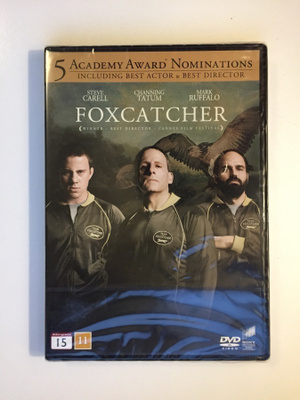 Foxcatcher (DVD) Channing Tatum ja Steve Carell (2014) UUSI