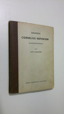 Konrad Westergren : Sanakirja Cornelius Nepoksen elämäker...