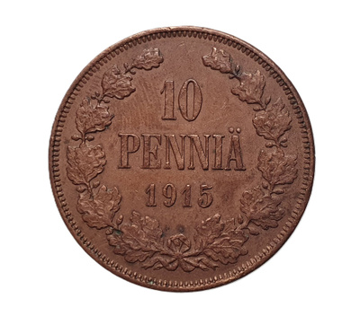 10 Penniä 1915