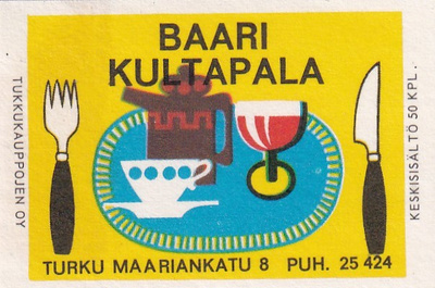 Turku, Baari Kultapala  4/10