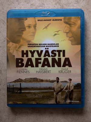 Hyvästi Bafana, blu-ray. Joseph Fiennes