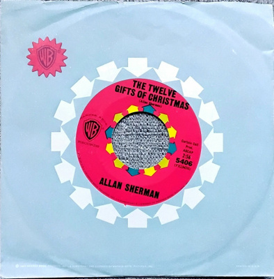 ALLAN SHERMAN "The twelve gifts of Christmas" 7"-single