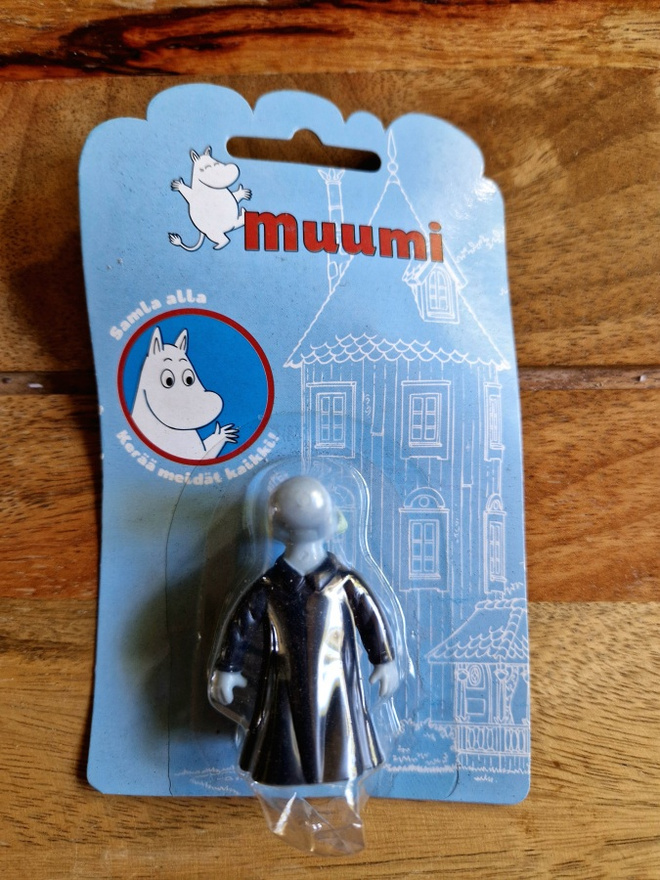 Hemuli muumi figuri vuodelta 2011.Uusi