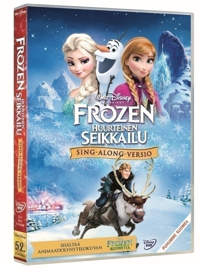 Frozen - huurteinen seikkailu (Sing-along Versio DVD)