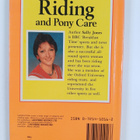 Sally Jones : Riding and Pony Care - pikkukuva 2