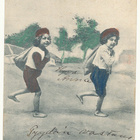 POJAT - vanha Carte Postale, kulk. 1904 - pikkukuva 1