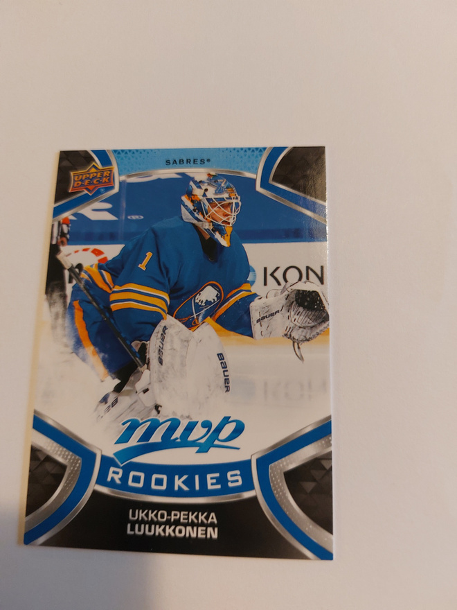 2021-22 Upper Deck MVP Blue #241 Ukko-Pekka Luukkonen SP