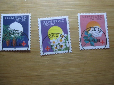 Postimerkki PR sarja 1988 loistoleimoin