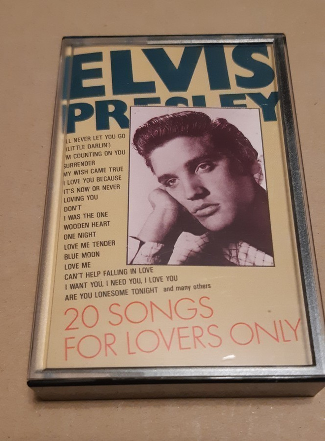Elvis Presley 20 songs for lovers ONLY C-kasetti