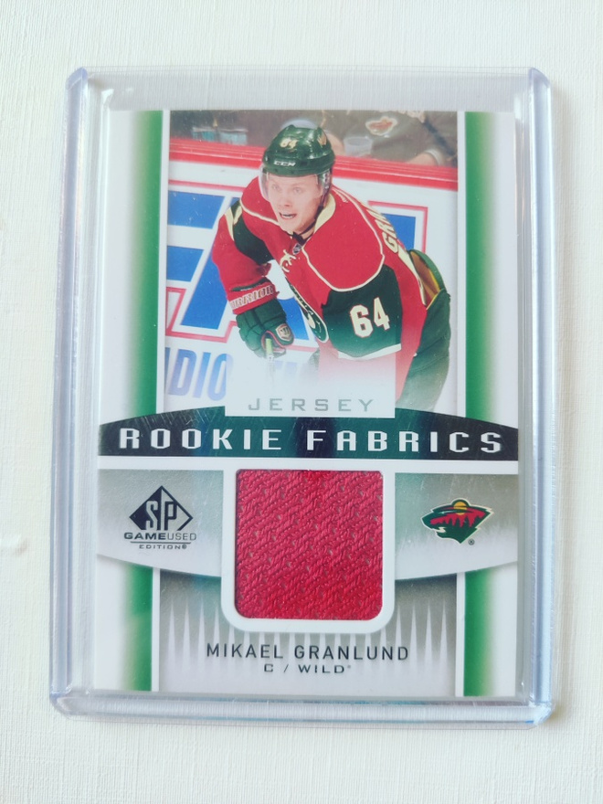 Mikael Granlund - 13-13 SP Game-Used Rookie Fabrics