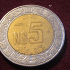 5 pesos 1993 Meksiko - pikkukuva 1