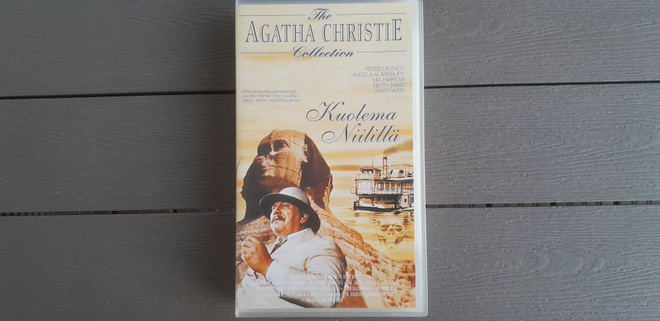 VHS: Kuolema Niilillä (Agatha Christie, Peter Ustinov 1978)