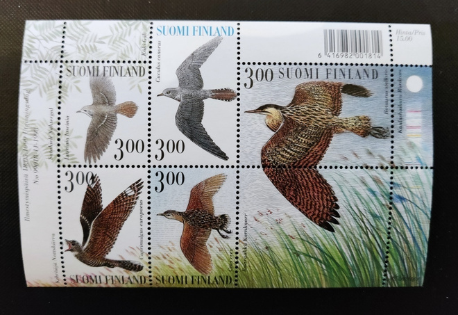 1999 blokki BL23 - Suviyön lintuja **