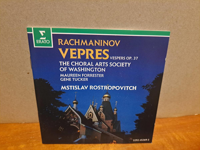Rachmaninov;Vepres op.37-Rostropovitch CD