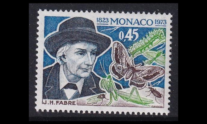 Monaco 1079 ** Kirjailija Jean Henr Fabre (1973)