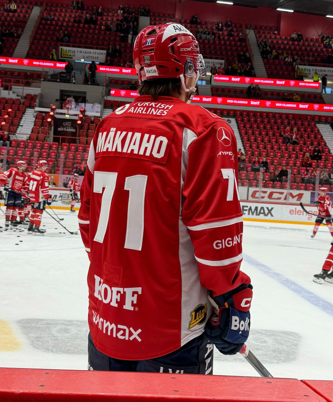71 MÄKIAHO, Game Worn Period 3