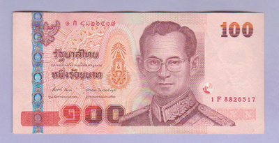 Thaimaa 100 Bath v.2005-12 P-114