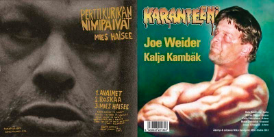 Pertti Kurikan Nimipäivät / Karanteeni 7" EP + RINTAMERKKI