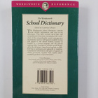 C. M. Schwarz ym. : The Wordsworth School Dictionary - pikkukuva 2