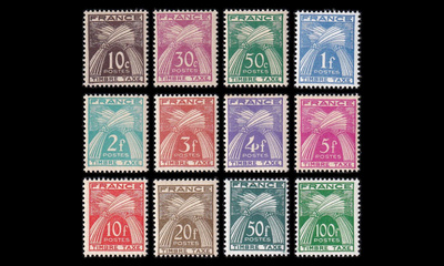 Ranska P_81-92 ** Porto vehnälyhteet (1946)
