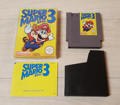 NES: Super Mario Bros. 3 (CIB, lue kuvaus)