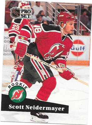 1991-92 ProSet #547 Scott Niedermaier New Jersey Devils