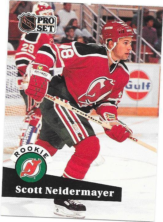 1991-92 ProSet #547 Scott Niedermaier New Jersey Devils