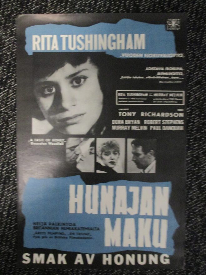 Hunajan maku (Richardson, 1961) - vanha elokuvajuliste