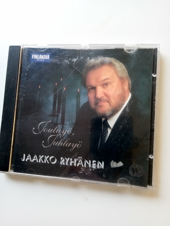 CD  JAAKKO RYHÄNEN - Jouluyö, Juhlayö ( Sis.postikulut )