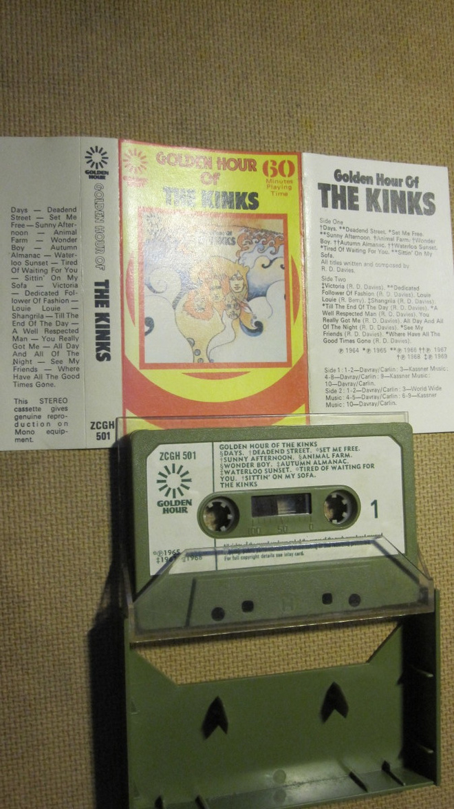 The Kinks: Golden Hour of c-kasetti