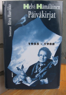 Helvi Hämäläinen: Päiväkirjat 1955-1988, Wsoy 1994. 2p. 701s