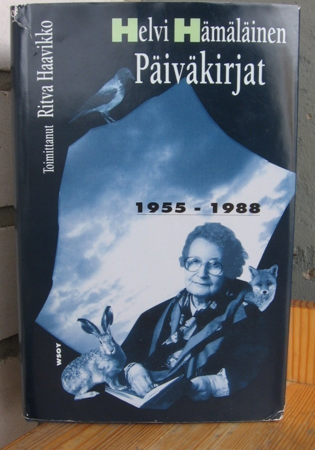 Helvi Hämäläinen: Päiväkirjat 1955-1988, Wsoy 1994. 2p. 701s