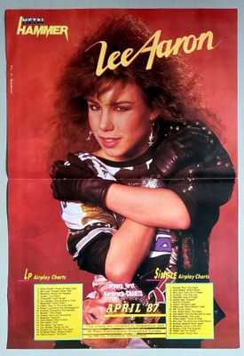 Lee Aaron / Living Death : Posteri vuodelta 1987