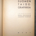 Onni Okkonen - Jaakko Puokka  : Suomen taidegrafiikka - pikkukuva 1