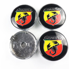 Fiat vannekeskiöt – Abarth – 60mm (4kpl sarja) - pikkukuva 1