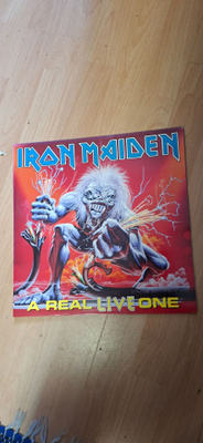 Iron Maiden:A real Live One Lp.