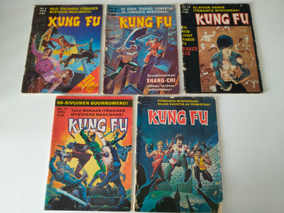 King Fu sarjakuvia 1975