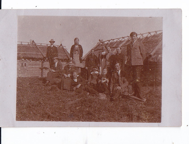 VANHA Valokuva Raisio Somersoja 1926