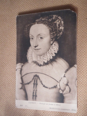 Clouet: Portrait de Jeanne d'Albert