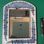 ANTIIKKINEN MICRO MOSAIC PEILI. ITALY. Mikromosaikki. - pikkukuva 1