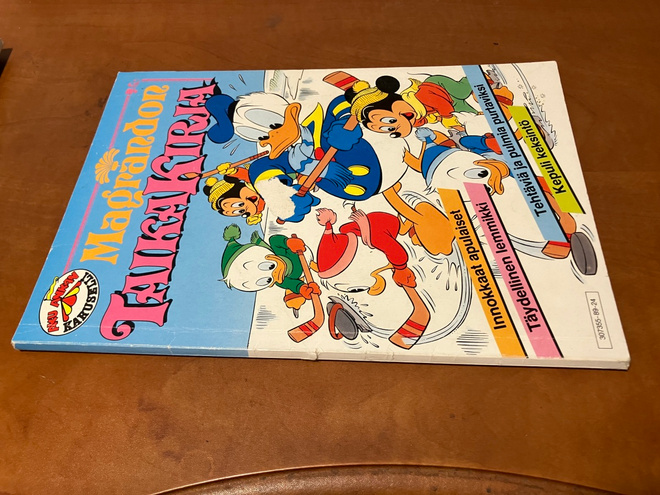 DISNEY AKU ANKAN KARUSELLI MAGRANDON TAIKAKIRJA