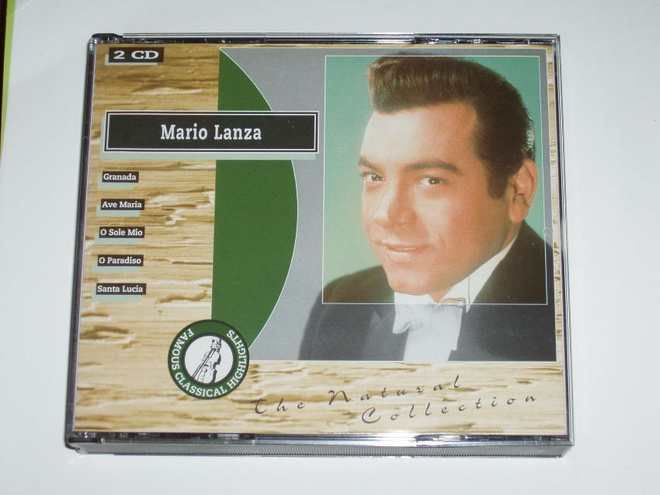 2 X CD Mario Lanza - The Natural Collection