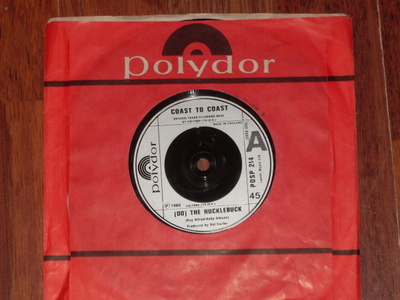 7" COAST TO COAST - Hucklebuck - single 1980 rockabilly EX
