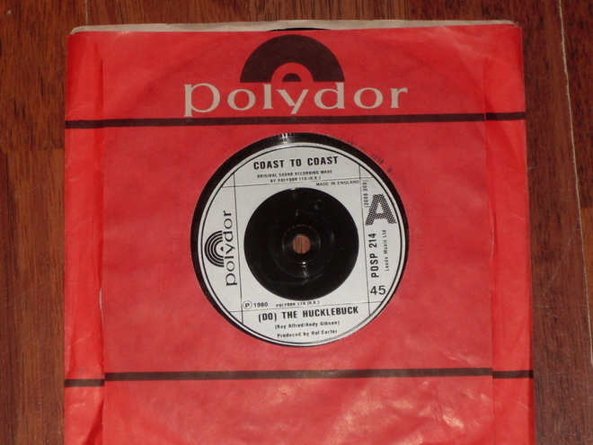 7" COAST TO COAST - Hucklebuck - single 1980 rockabilly EX