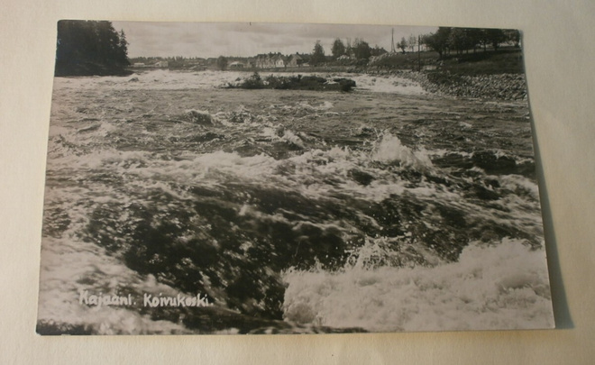 Kajaani, Koivukoski, koski ja ranta-asutusta, ei p.