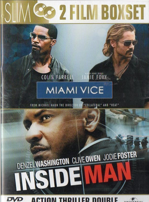 MIAMI VICE / INSIDE MAN (23 106) -FI- DVD (2) 2 Movie