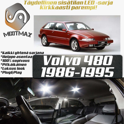 Volvo 480 Sisätilan LED-sarja 9-osainen